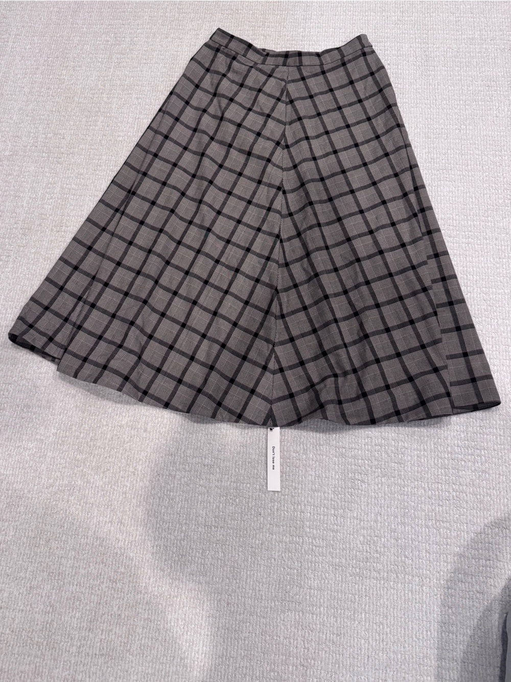 NWT Reformation x Nara Smith First Light Plaid Maxi Skirt